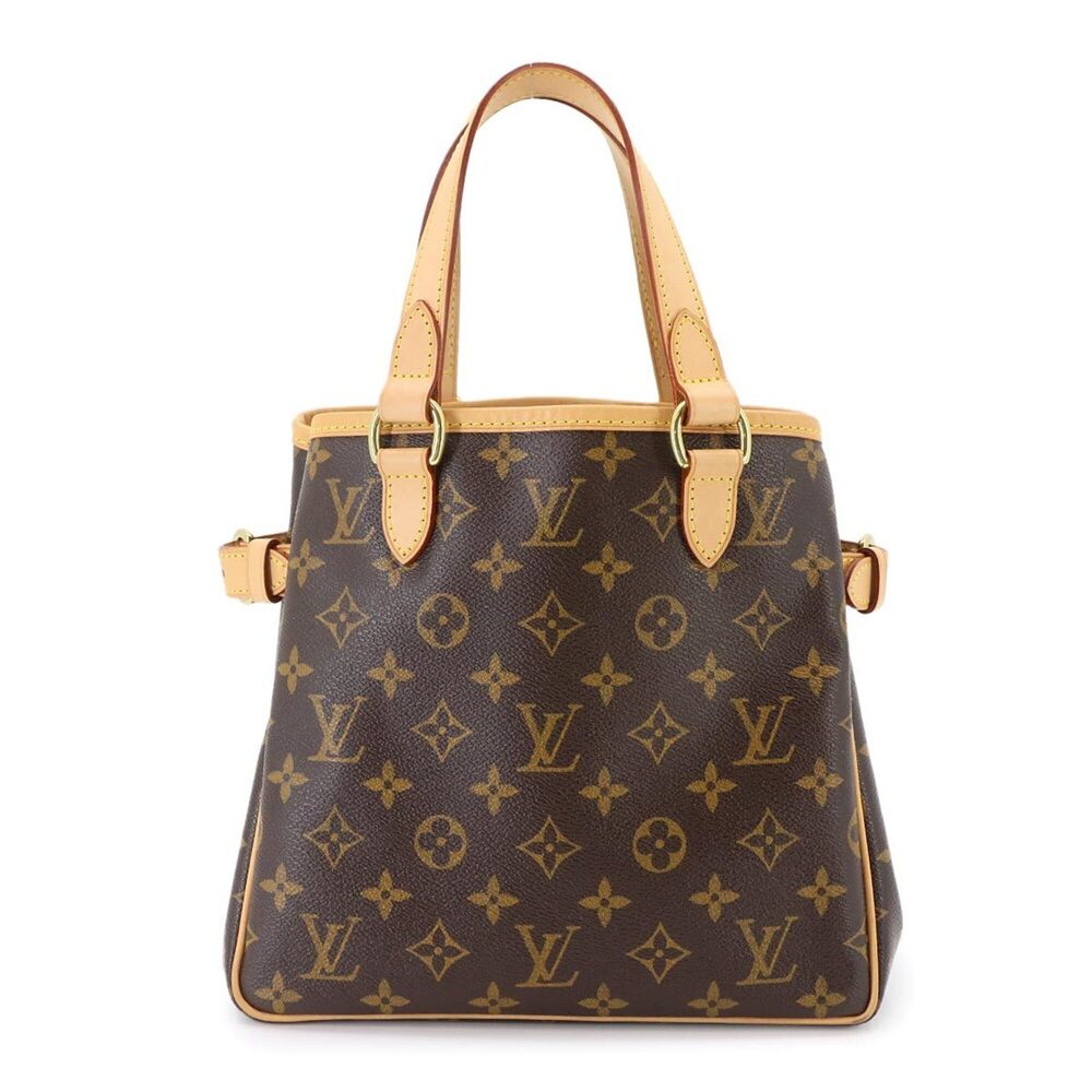 Louis Vuitton LOUIS VUITTON Monogram Batignolles Handbag Brown M51156